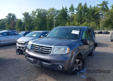 2015 Honda Pilot Ex-L z USA, uszkodzony, nr VIN 5FNYF4H53FB050507